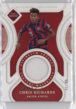 2022 Panini National Treasures Road to FIFA World Cup /99 Chris Richards #CM-CRD