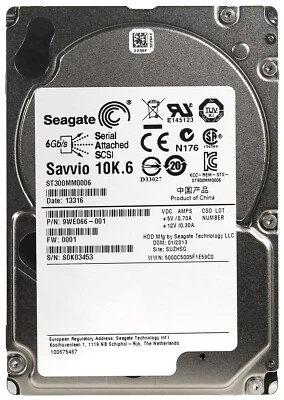 Seagate ST300MM0006 300 GB SAS 2 2.5 in Enterprise Hard Drive - Image 1 of 3