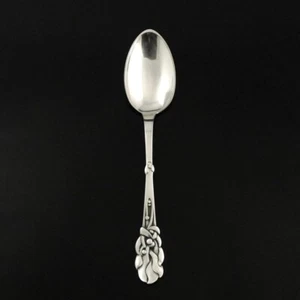 Heimbürger Silver Dessert Spoon - Mistletoe / Mistelten - Picture 1 of 1
