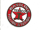 NEW 3" TEXACO GASOLINE FILLING STATION IRON ON PATCH FREE SHIPPING