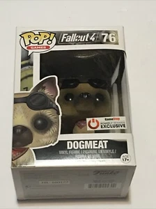 Funko Pop! Vinyl: Fallout - Dogmeat (Flocked) - GameStop (Exclusive) #76 - Picture 1 of 7