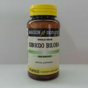 Ginkgo Biloba 500mg extract per capsule Brain Health Improve Memory Enhance 60 c