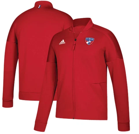 Adidas MLS FC Dallas Z.N.E Anthem Jacket Red CW3382 Cover