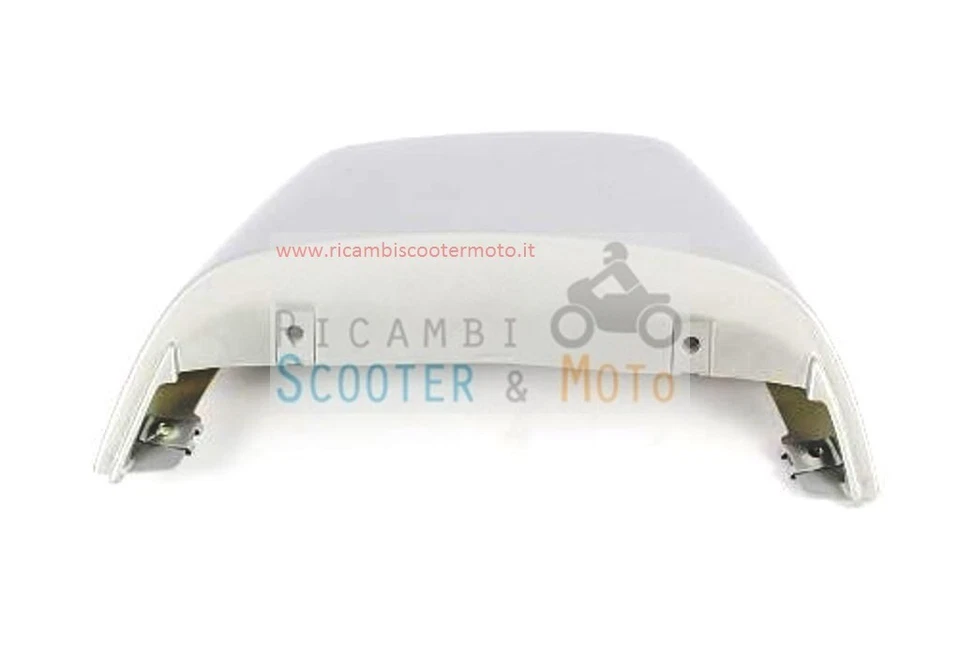 Codino Carena Sella Originale Malaguti F 12 Argento Lucido 6321787 - Immagine 1 di 1