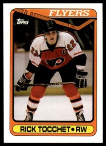 1990-91 Topps Rick Tocchet Philadelphia Flyers #26