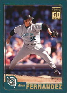 2001 Topps Baseball Card #114 Alex Fernandez