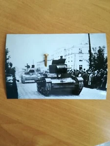 SOLDATEN Militär Krieg 1939 /1945 panzer einmarsch kein Zeitgenössisches Orginal - Picture 1 of 1