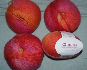 Knit Picks Chroma Fingering Lave Yellow Orange Pink 13 oz. Yarn Fast Shipping - Picture 1 of 3
