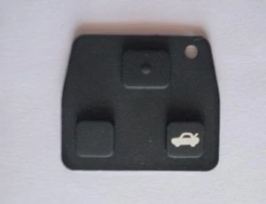 Ersatz 2 & 3 Knöpfe Schlüsselanhänger Gummi Tasten für Lexus - Picture 1 of 1