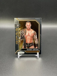 Randy Orton 2022 Panini Prizm WWE #1 GOLD Insert Card Raw/Smackdown - Picture 1 of 3