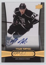 2013-14 Upper Deck Overtime Auto Tyler Toffoli #47 Rookie Auto RC