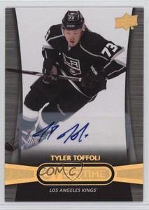 2013-14 Upper Deck Overtime Auto Tyler Toffoli #47 Rookie Auto RC