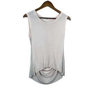 Piper Women's XS Beige Sleeveless Drape Tank Top Camisole - Picture 1 of 12