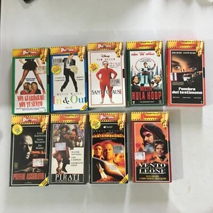 Lotto 9 Videocassette VHS I Grandi Film Di Panorama - Foto 1 di 9