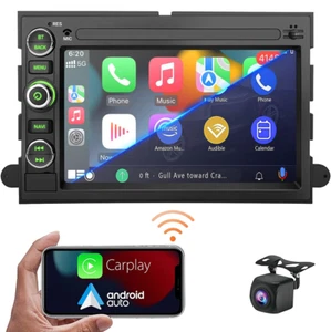 Android 12 Apple Carplay Car Stereo Radio GPS Navi For Ford Mustang 2005-2009 - Picture 1 of 15