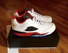 Air Jordan 5 Low Fire Red Ds Men?S Size 11.5 From 2016! Chicago Bulls Rare!