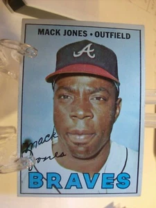 1967 Topps Baseball #435 - Mack Jones - Atlanta Braves  67-079 - Picture 1 of 2