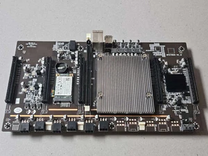 BTC79X5  X79 Motherboard Mining Motherboard LGA 2011 With CPU and SSD - Picture 1 of 5