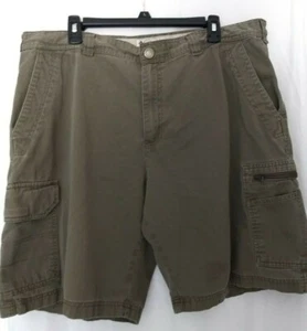 Columbia Olive Green Khaki Cargo Shorts Cotton Outdoor Hiking Mens Size 38x10 - Picture 1 of 8