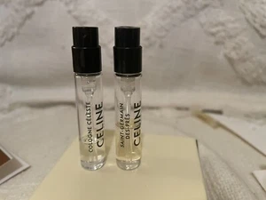 Celine 2 Perfume Samples Saint Germain Des Pres & Cologne Celeste - Picture 1 of 3