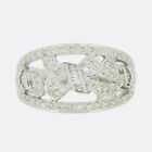 Gold Diamond Ring - 18ct White Gold 0.75 Carat Diamond Cluster Ring