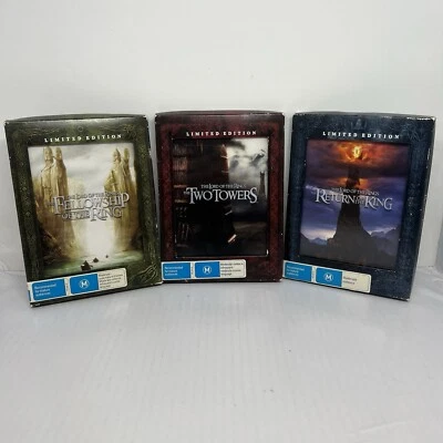 The Lord Of The Rings DVD Limited Editon 2 Disc Set PAL Region 3 Films - Image 1 of 4