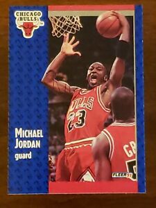1991-92 Fleer Michael Jordan Chicago Bulls #29