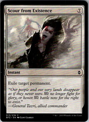 Magic | BFZ | Scour from Existence | 13 | Normal | LP - Image 1 of 2