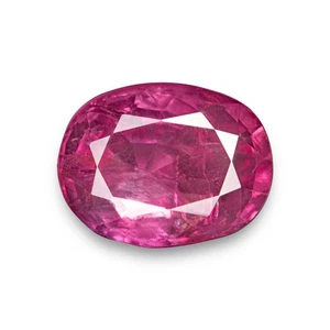 IGI Certified SRI LANKAN Ruby 2.55 Ct. Natural Untreated OVAL Pink-Red LOOSE - Picture 1 of 5