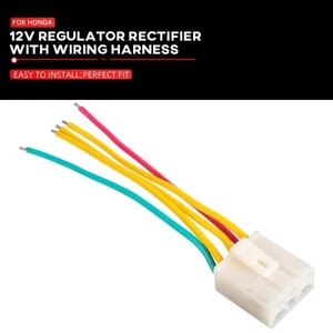 Rectificador regulador de 12 V 5 pines con arnés de cableado para HONDA CBR600F F2/F3 CBF500 - Imagen 1 de 10
