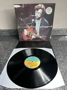 LP VINYL ERIC CLAPTON ALBUM LIVE UNPLUGGED 9362-45024-1 EUROPE 1ST PRESS EX+/EX - Picture 1 of 10