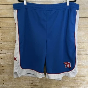 Pantaloncini Basket Starter 71 Abbigliamento Autentico Uomo Stars - Taglia Media - Blu - Foto 1 di 7