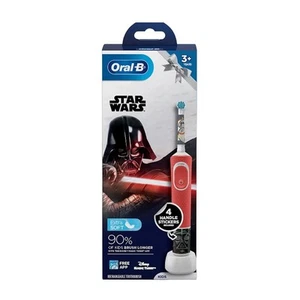 Oral B Kids Electric Rechargeable Toothbrush Featuring Star Wars Characters - Picture 1 of 13
