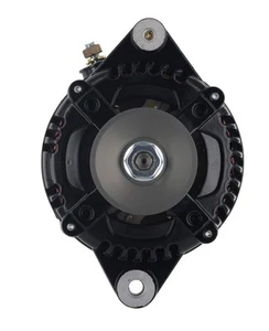 Powermaster 857295 GM 12si-Style Alternator Black 3-Wire 175 Amp 1v Belt Pulley - Picture 1 of 6