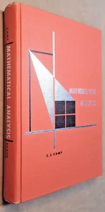 MATHEMATISCHE ANALYSE E.J CAMP HC Erstausgabe 1956 Intermed Algebra & Trigonometrie - Bild 1 von 16