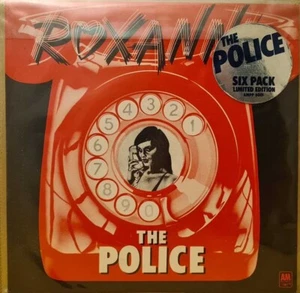 The Police Six Pack 6 x 7" Pack Blue Vinyl w Insert UK A & M NM - Foto 1 di 1