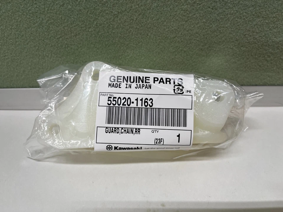 84-88 KAWASAKI KDX80 80 84-85 KX80 85-03 KX60 60 OEM GUÍA DE PROTECCIÓN DE CADENA TRASERA Foto 1 de 4