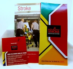 Know Stroke! Kenne die Zeichen! Act In Time! Schlaganfallbewertung & Bildungspaket! - Bild 1 von 7