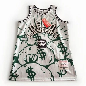 Headgear Classics Dead Presidents 1995 Mens Basketball Jersey Medium M NWT New - Picture 1 of 3