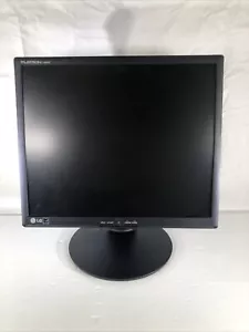 LG Flatron 17 Inch 1280x1024 LCD Monitor L1942PE EL2339 w/ VGA & Power Cord - Picture 1 of 3