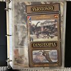 1990 Dinotopia Fantasy Art 72 Card Collector Set With Empty Box & Wrappers