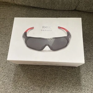 318 Rhya Audio Sport Sunglasses With Polarized Lenses & Bluetooth Blue - Picture 1 of 3