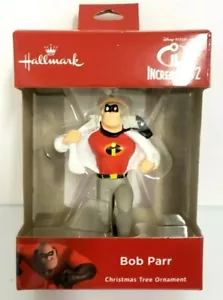 Increíbles 2 BOB & HELEN PARR Adornos Árbol de Navidad (2018) HALLMARK Caja Roja - Imagen 1 de 4