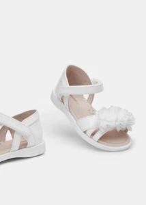 SCARPE SANDALI SANDALO NEONATA MAYORAL 41543 PELLE 35 BIANCO ORIGINALE PE 2024 - Bild 1 von 1