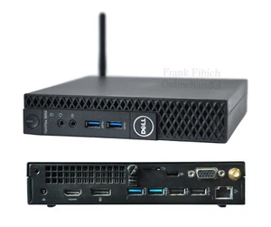 Mini PC Dell Optiplex 3050 Micro - SSD - i3 i5 i7 - 8/16/32GB RAM WLAN Win Pro - Afbeelding 1 van 2