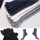 Men Socks for Five Toed Barefoot Running Shoes Sports Five 5 Finger Toe Socks