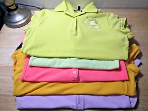 Women Polo Shirt Lot Mix Size XS-P/S/M/L Multicolor American Eagle-Express - Picture 1 of 12