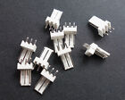 10 pièces fiche de boîtier connecteur de ventilateur mâle blanc 3 broches 2,54 mm pasch PC Mod Molex neuf
