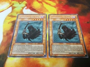 X2 YU-GI-OH! Mietitore delle Carte LOB-G057 R EX mai giocato - Foto 1 di 12