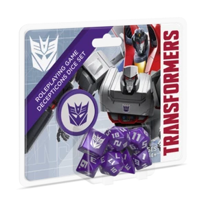 Transformers Rollenspiel Decepticon Würfelset Polyedral 7 RPG Renegade - Bild 1 von 2